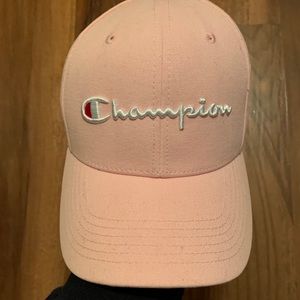 Champion pink adjustable hat